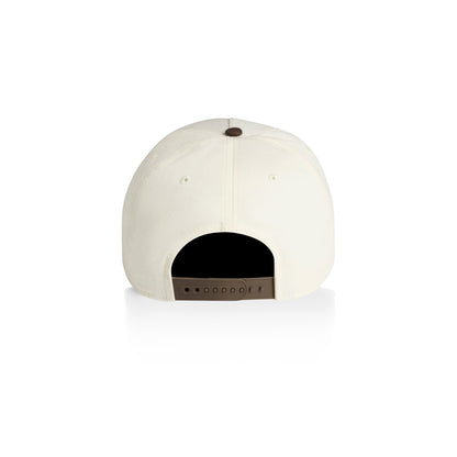 BEN DAWOOD Two-Tone Baseball Cap – Cream & Brown
