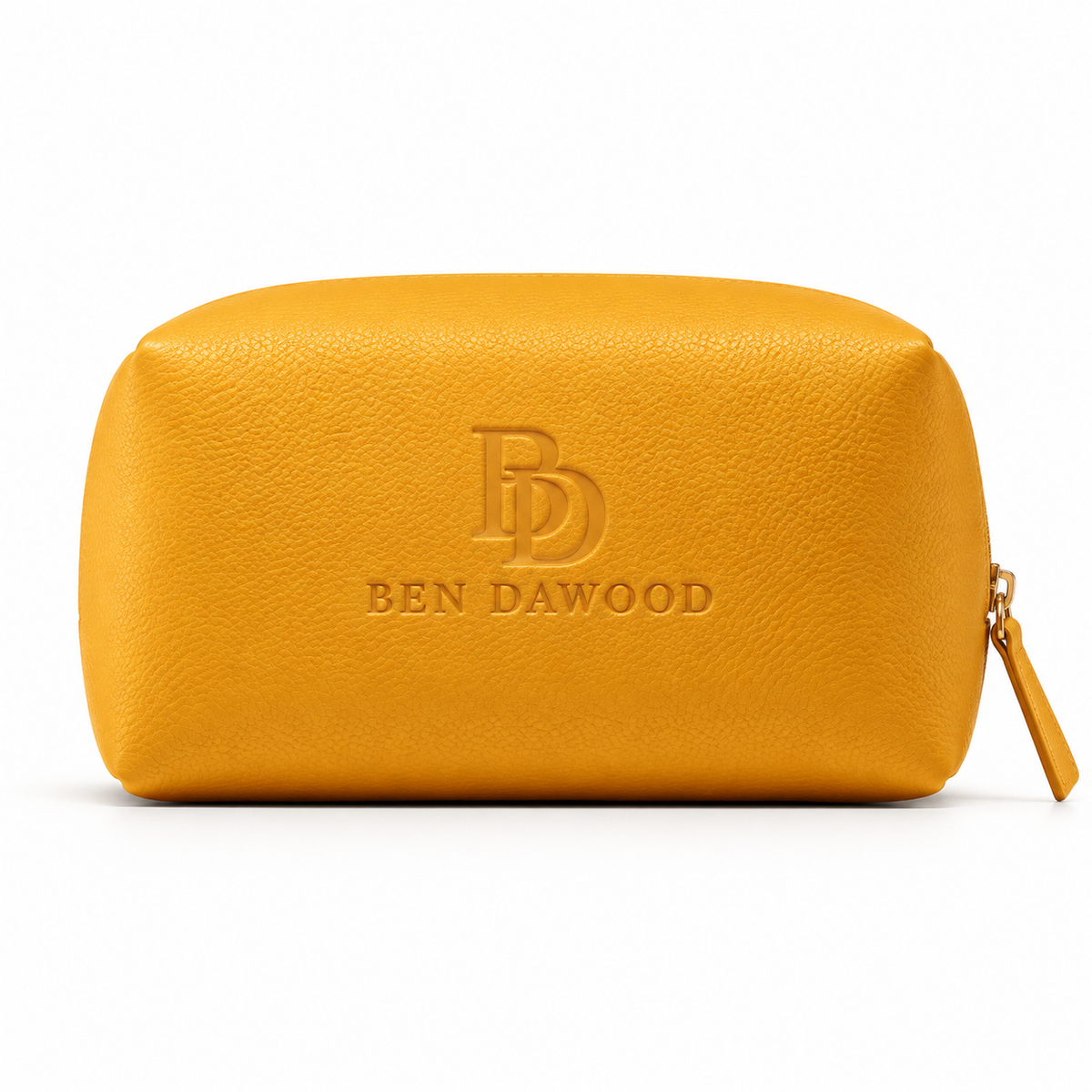 BEN DAWOOD Brown Luxury Cosmetic Bag