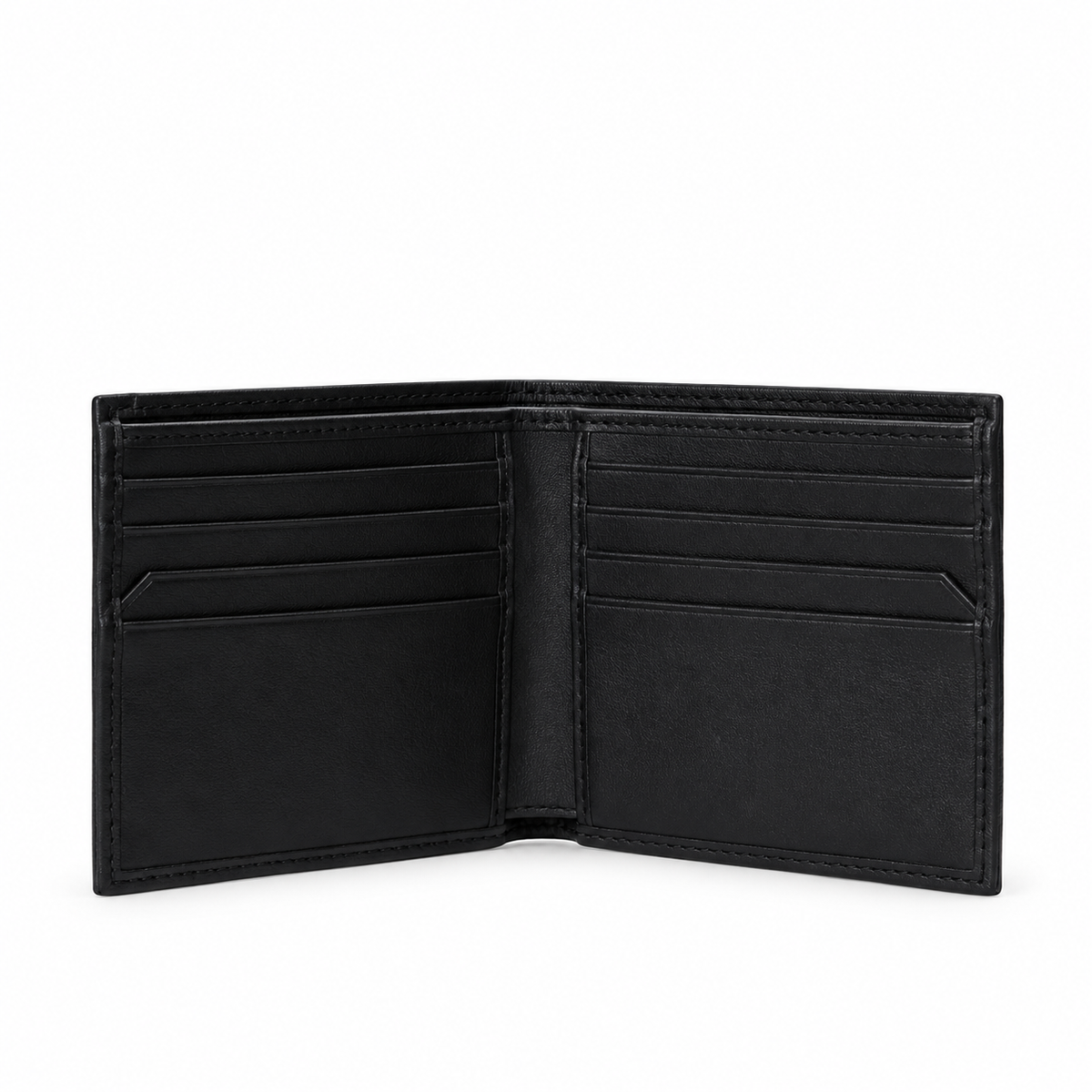 BEN DAWOOD® Black Bifold Wallet for Men